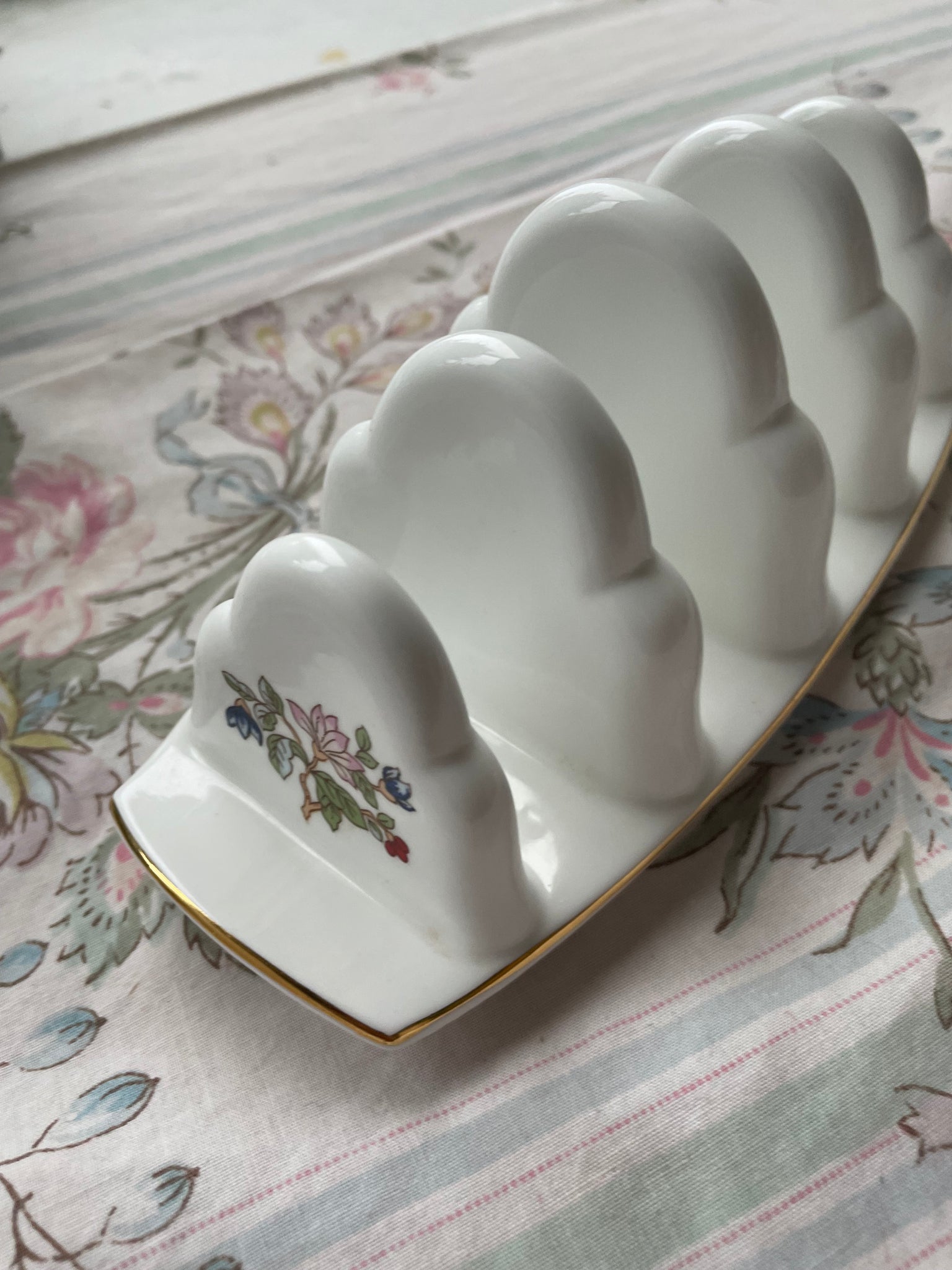 Vintage Toast Holder by Royal Tara