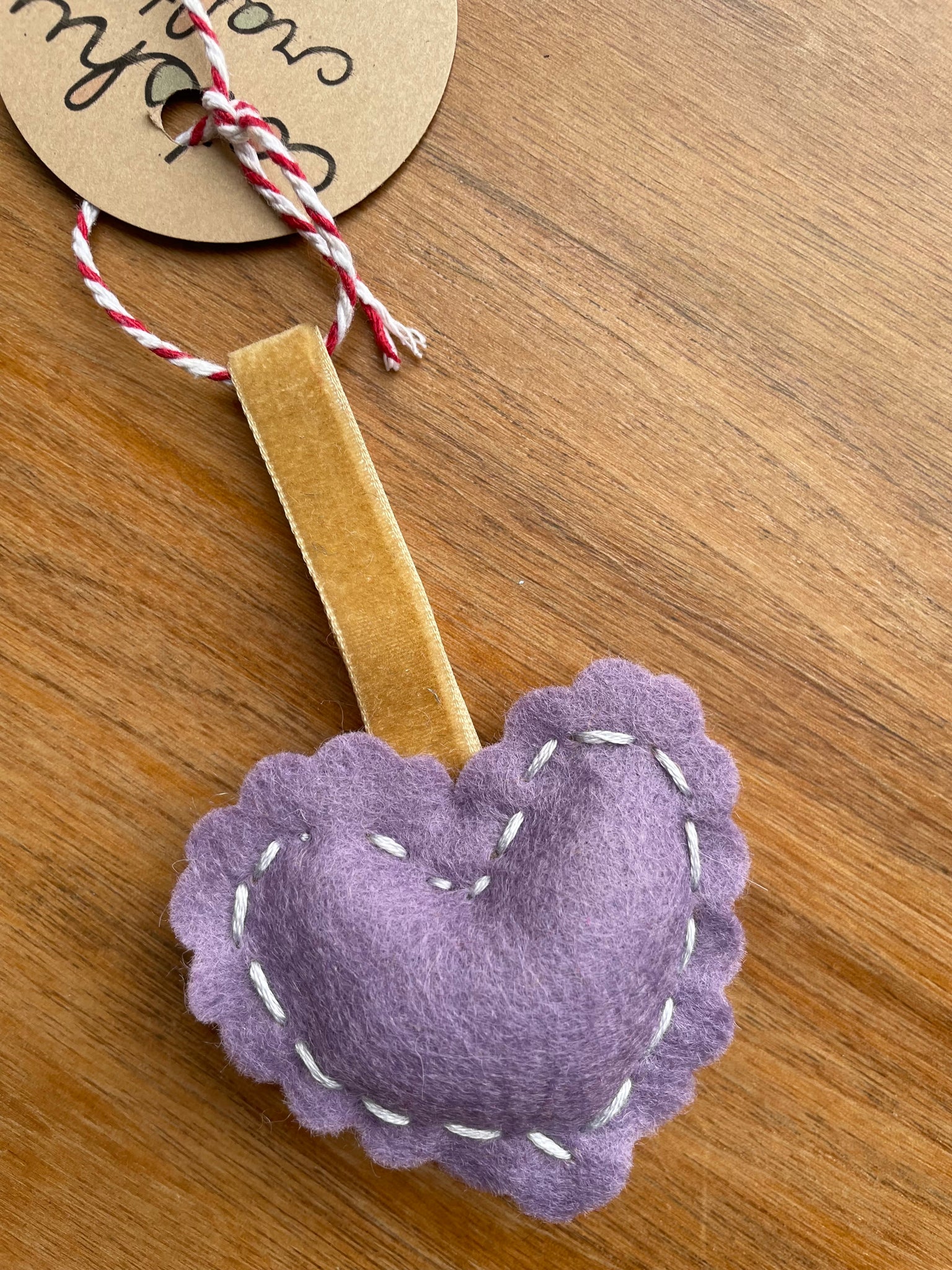 Embroidered Puffed Heart ❤️ Ornaments (2025)