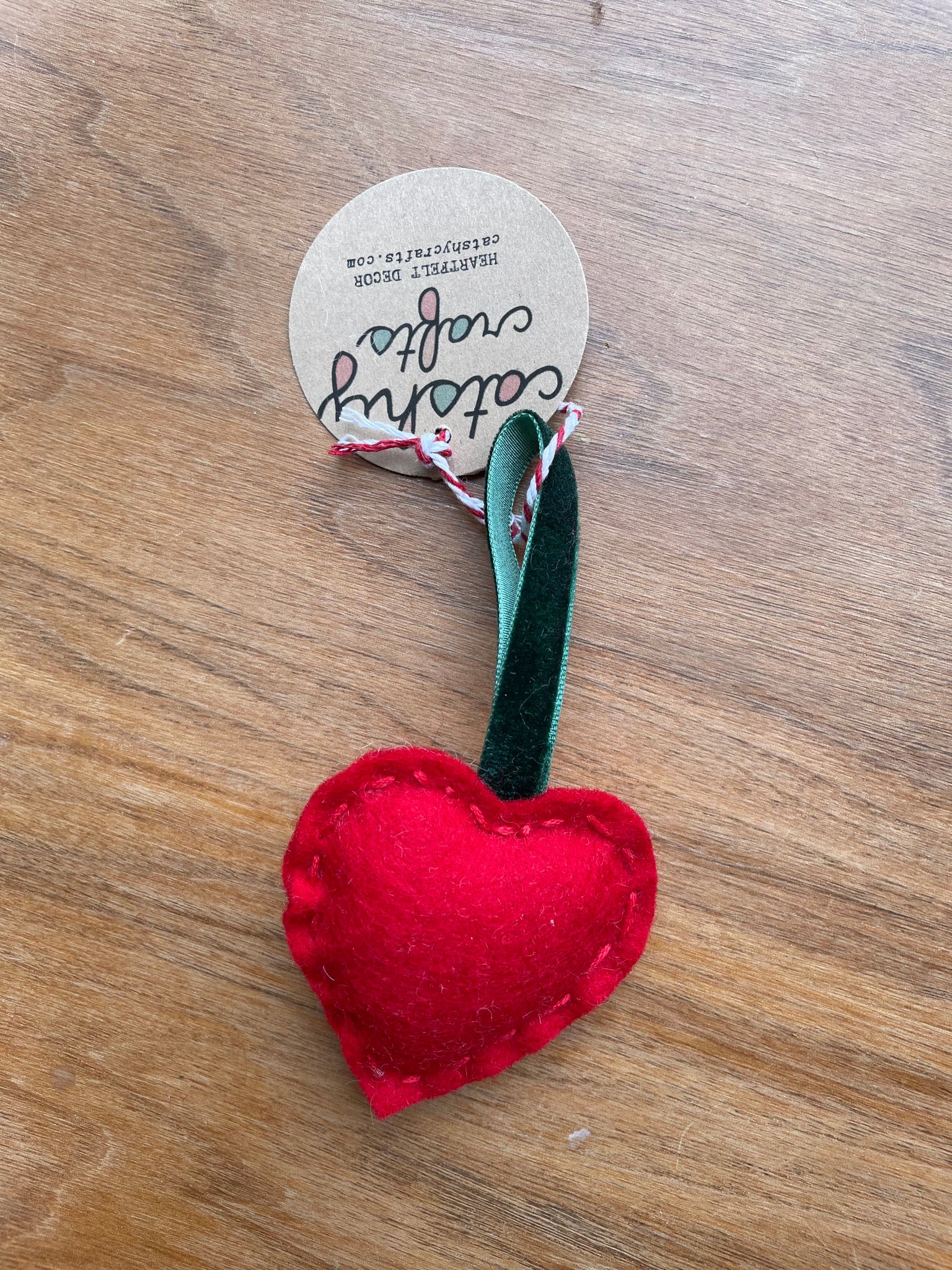 Embroidered Puffed Heart ❤️ Ornaments (2025)