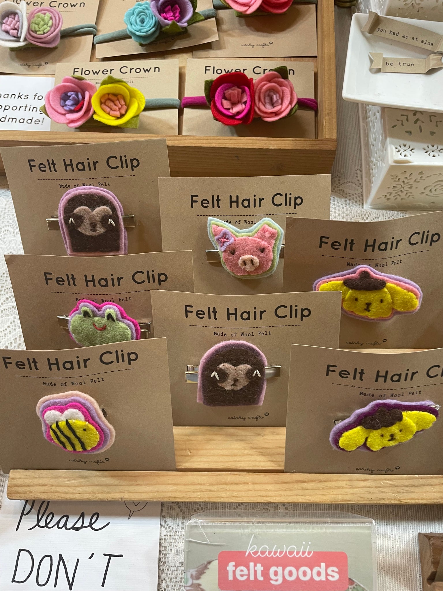 Kate's Order 8/23/24: Hoop, Clips + Magnet