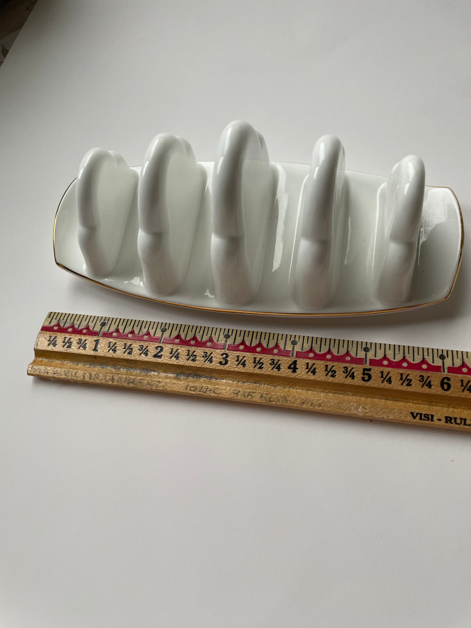 Vintage Toast Holder by Royal Tara