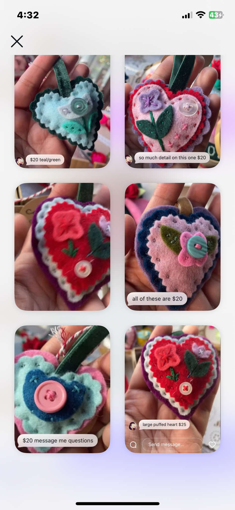 Kellie's 11/9/25 Insta Live Sale Items