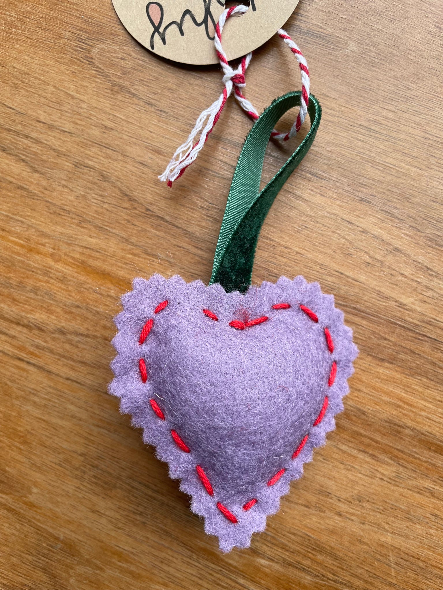 Embroidered Puffed Heart ❤️ Ornaments (2025)