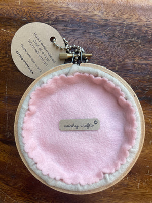 Pike Place Market Piggy Original Felt Art