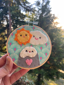 Sun Cloud Mountain Original Art