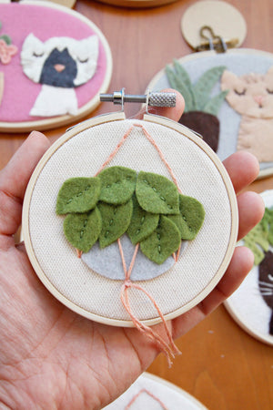 3 inch embroidery hoop